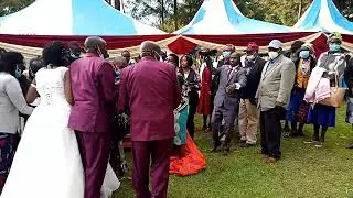Pamela Jerotich Kigen and Micah Kibowen Wedding. Full family participation.