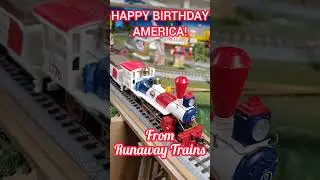 Happy 4th of July ! Trains Model Railroading Railfanning #trainfans