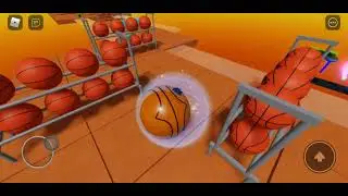 Rolling Sky Street Basketball but it's Roblox but I get kicked out from the game when I die