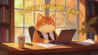 Study With Me at Autumn Library 📚 30/5 Pomodoro Timer | Starbucks Lofi Beats for Study & Work