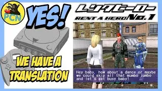 Weird and Wonderful Japan Only Game Gets Translated | Rent-A-Hero No. 1 | SEGA Dreamcast