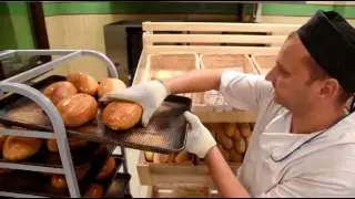Пекарня в магазине.  Конвекционная печь Фотон.