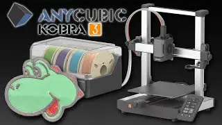 Impression 4 couleurs  avec l'Anycubic Kobra 3 Combo Pack