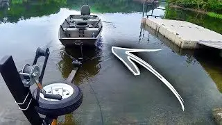 How To Launch a Jon Boat By Yourself (Trailer Launch)