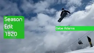 17 year old Gabe Adams Season 1920 | Snowboarding