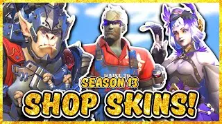 Overwatch 2 SEASON 13 SHOP SKINS AND ITEMS