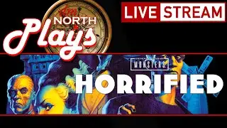 Horrified Board Game Gameplay | Monster Showdown and Strategy (TWITCH YOUTUBE LIVE STREAM)
