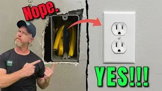 Save HOURS Cutting Out Electrical Box Holes (Cutouts) in DRYWALL!