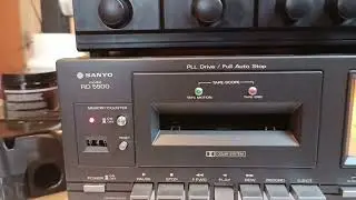 Cambridge Audio Arcam Alpha and Sanyo RD 5500