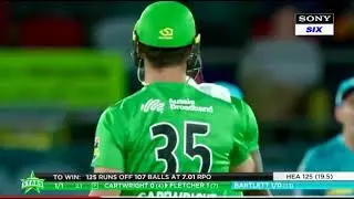 BLIND SIX FORM ANDRE FLETCHER 😱 - KFC BBL 2020  | MELBOURNE VS BRISBANE