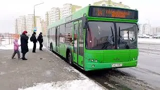 Брестский автобус #6 14.01.2025-16.01.2025 ул. Сальникова, ул. Грибоедова и ул. Мытная