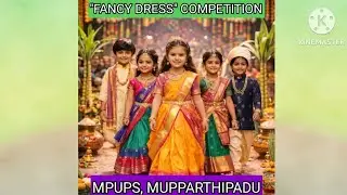 Fancy Dress competition on the occasion of PONGAL@ MPUPS, MUPPARTHIPADU
