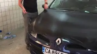 Карбон преден капак. Carbon wrap hood