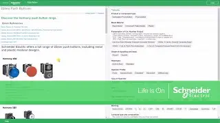 Selecting a Push Button with the Product Selector | Schneider Electric Support