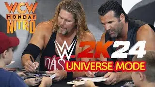 WWE 2K24 | WCW 90s Universe Mode | Classic Wrestling Returns
