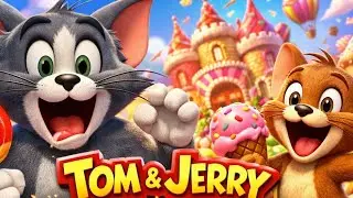 Tom & Jerry Fun Adventure | Learn colors in Candy Land 🍭🍫 | Sweet Funny Kids Cartoon 🎉📚