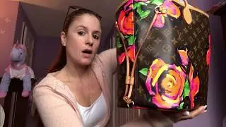 Louis Vuitton Neverfull MM Collection, Limited edition, Chat, Story time, toiletry 26, Try on, SALE!