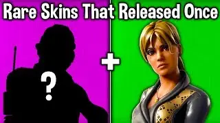 7 RARE SKINS THAT ONLY RELEASED ONCE IN THE ITEM SHOP! (Fortnite Battle Roylae)