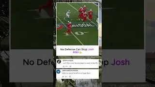 No Defense Can Stop Josh Allen💪#joshallen #shorts