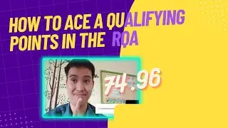 How to ace a qualifying point in the RQA- Public School Teacher-for Elementary- Secondary
