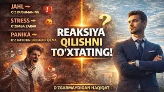 G‘azab, stress va panikadan chiqish yo‘li