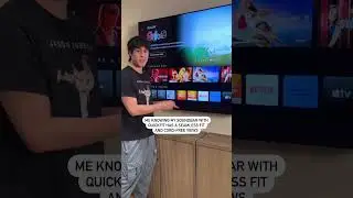 Seamless fit, cord-free view &ndash; 10/10 would recommend my soundbar with QuickFit 🤩