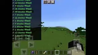 How to quickly clear trees in Minecraft! (Bedrock)