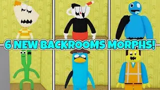 [UPDATE] How to get ALL 6 NEW BACKROOM MORPHS in BACKROOMS MORPHS! - Roblox