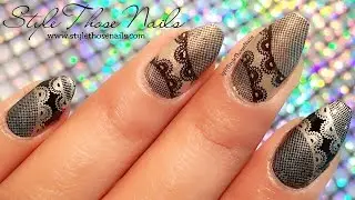 Stamping Nailart - Lady Queen Stamping Plate BC03 review