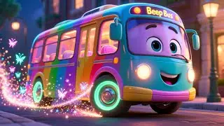 Beep Bus ABC Baby Play 🚌 Fun Alphabet Song for Kids | Learn ABC Letters Nursery Rhyme
