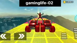 car stunt game #mega Ramp stunt #double Trouble cars stunts #android gameplay.