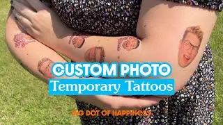 Custom Face Temporary Tattoos: The Ultimate Personalized Party Hit! Big Dot of Happiness