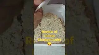 #licious #chickencutlet #review #shortvideo #cook India cook #food #chicken