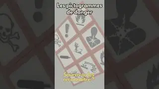 Les 9 pictogrammes de danger expliqu&eacute;s en 60 secondes #HSE #chimie #pr&eacute;vention #pictogramme #risques