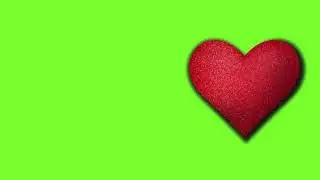 green screen heart beating