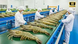 Pad Thai (Thailand) Manufacturing - Asian Street Food Factory (FULL PROCESS)