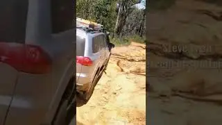 Rock Steps and Washouts - #shorts #mitsubishi #4wd #offroad #overland #visitnsw #4x4
