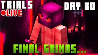 🔴 TRIALS FINALE... Almost Over (Day 8) - Crimson Isles | Hypixel Skyblock TRIALS [80] LIVE