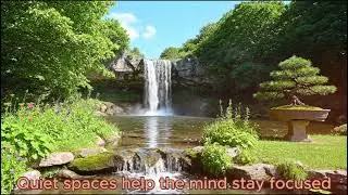 Calm Focus in Natural Spaces  Peaceful Piano & Organ Music