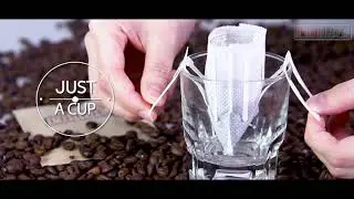 How to brew drip bag coffee by Millilitre