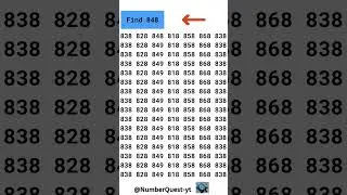 Only Geniuses Can Spot the Odd Number Out! 👀🔥  583