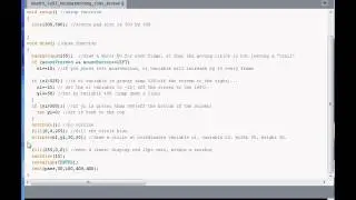 MM 1A03 Ex 4 - Troubleshooting bugs and errors in Processing