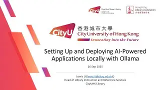 [Talk] Setting Up and Deploying AI-Powered Applications Locally with Ollama