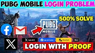 🤩4.6 UPDATE {100%Fix}😍 PUBG MOBILE LOGIN PROBLEM | HOW TO LOGIN PUBG MOBILE | PUBG LOGIN PROBLEM