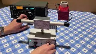Icom  IC-R70 & active ferrite antenna.