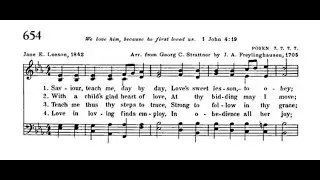 Savior, Teach me, Day by Day (Posen) 7.7.7.7.