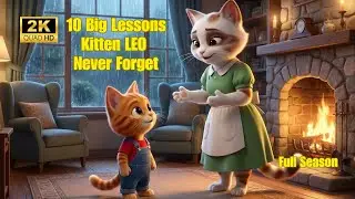 Cat Story: Mama Cat Daisy and Kitten Leo’s Journey: 10 Big Lessons Kitten Leo Never Forget - Full