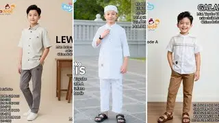 30 MODEL BAJU  LEBARAN ANAK LAKI-LAKI TERBARU 2026 / Part 6
