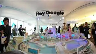 CES 2018 - Hey Google Booth