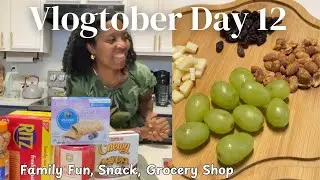 ✨Vlogtober 12 | Family Fun | Grocery Shop